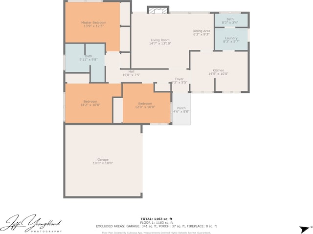 44129 Date Ave, Lancaster, CA 93534 - view of floor plan / room layout