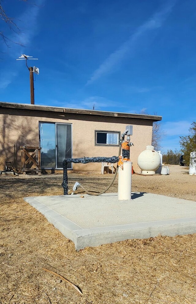 view of rear view of property