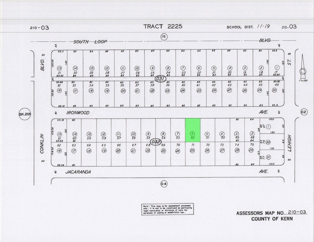 21003206002 Ironwood, California City CA, 93505 land for sale