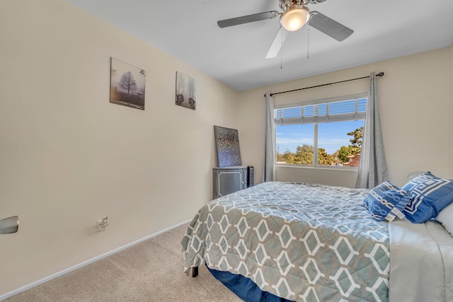 38360 Wakefield Pl, Palmdale, CA 93551 - carpeted bedroom with baseboards and ceiling fan