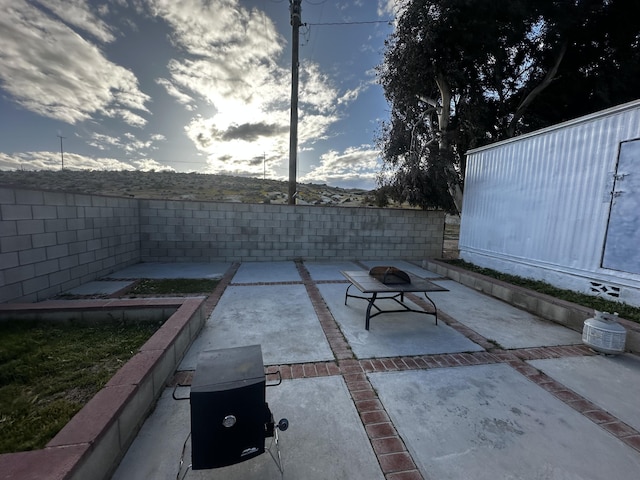 view of patio