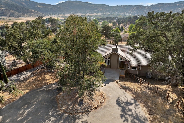 24500 Deertrail Dr, Tehachapi, CA 93561 - exterior space featuring a mountain view