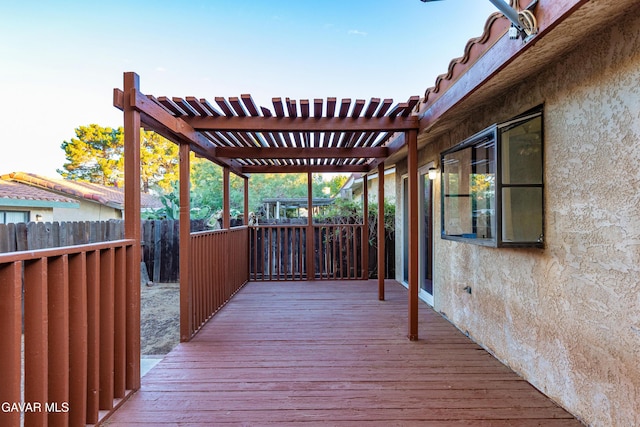 14332 Lear St, Mojave, CA 93501 - view of wooden deck