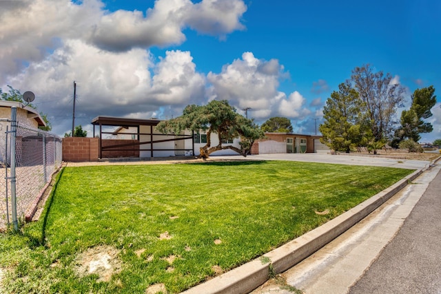 2068 Elm St, Rosamond, CA 93560 - view of yard