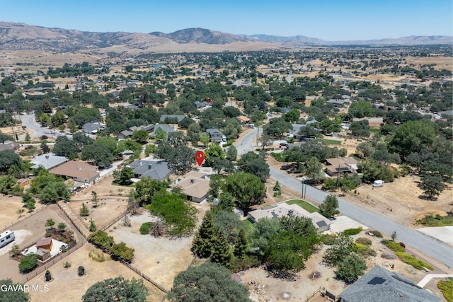 22401 Citation St, Tehachapi, CA 93561 - bird's eye view of a mountain backdrop