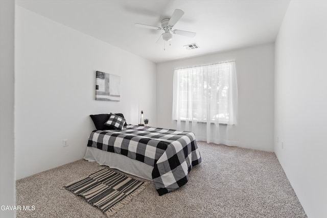22401 Citation St, Tehachapi, CA 93561 - bedroom featuring carpet and ceiling fan