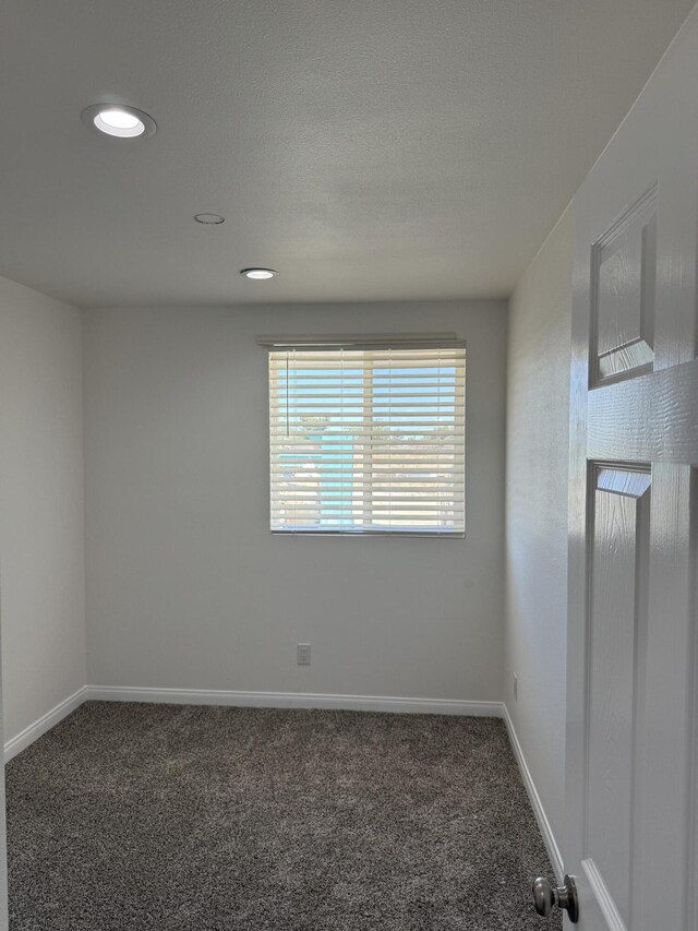 2202 E Lancaster Blvd, Lancaster, CA 93535 - carpeted spare room featuring baseboards and recessed lighting