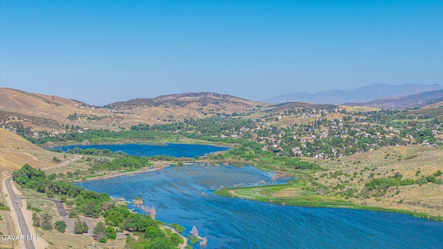 42725 Deer Walk Rd, Lake Hughes, CA 93532 - water view with mountains