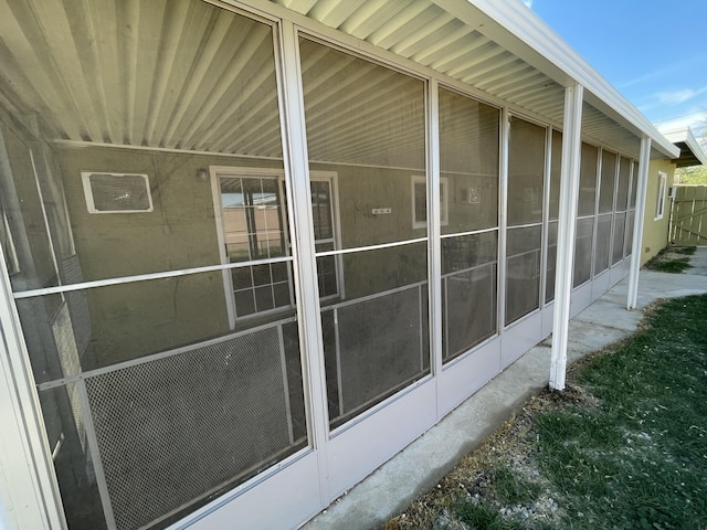 2010 W Lumber St, Lancaster, CA 93536 - view of side of property featuring a sunroom