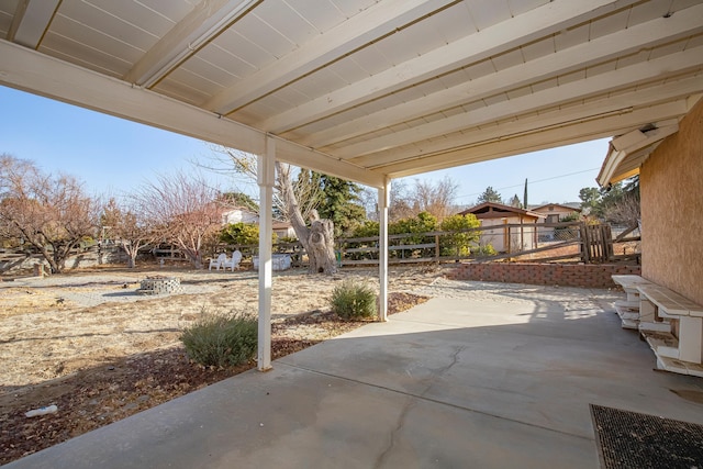 view of patio