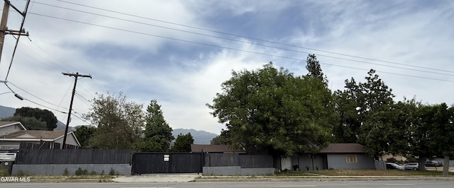 15245 Monte St, Sylmar, CA 91342 - view of front of house featuring a fenced front yard and a gate