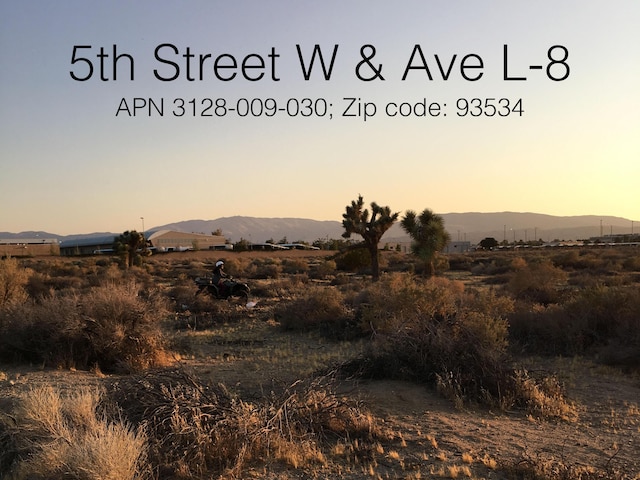 M, Lancaster CA, 93535 land for sale