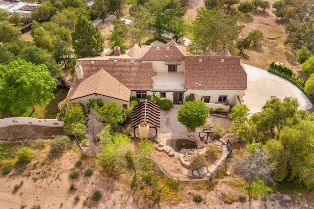 aerial view