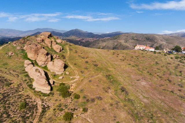 view of mountain feature