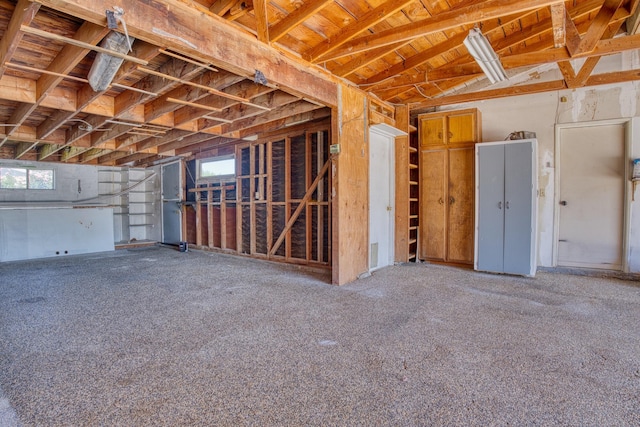 45209 Lorimer Ave, Lancaster, CA 93534 - garage featuring wooden ceiling