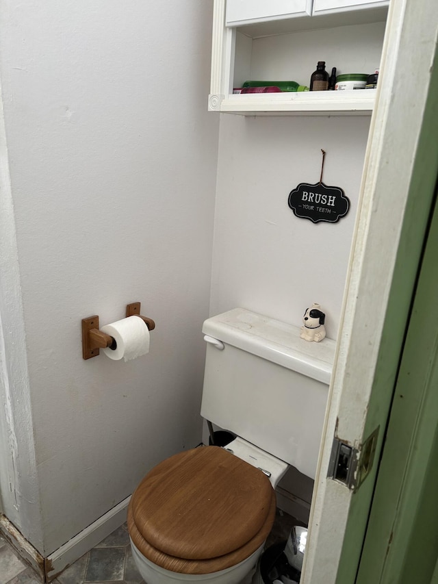 bathroom with toilet