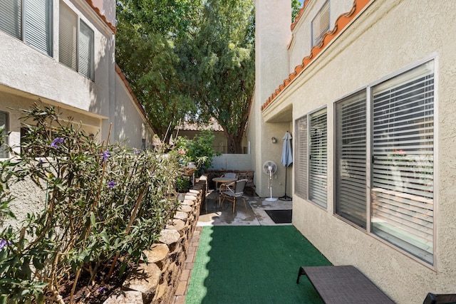 37940 E 42nd St Apt 115, Palmdale, CA 93552 - view of patio