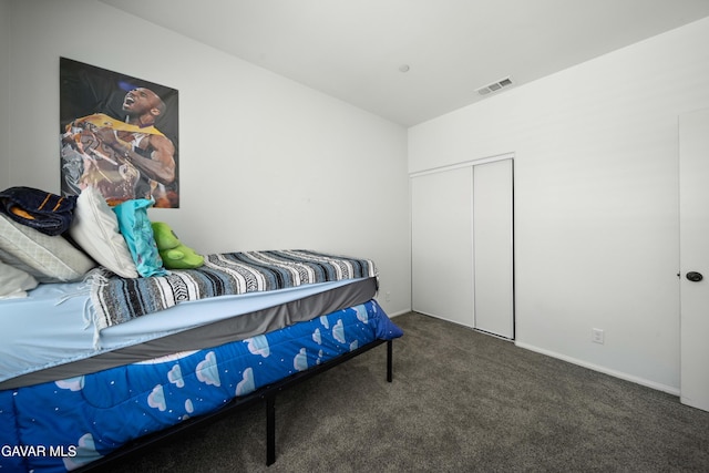 2038 Howard St, Rosamond, CA 93560 - bedroom with carpet flooring and a closet