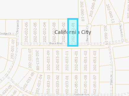 Buick Blvd, California City CA, 93505 land for sale