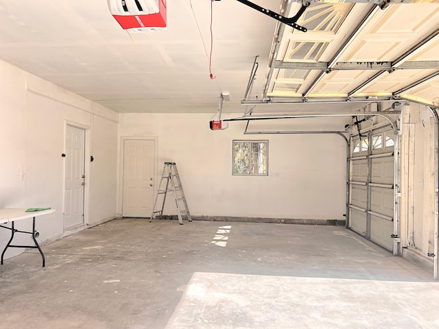 40836 W 36th St, Palmdale, CA 93551 - garage featuring a garage door opener
