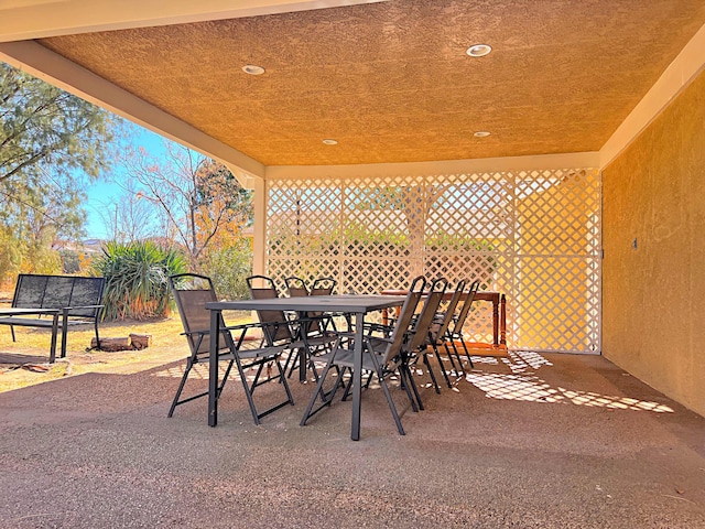 40836 W 36th St, Palmdale, CA 93551 - view of patio / terrace with outdoor dining space