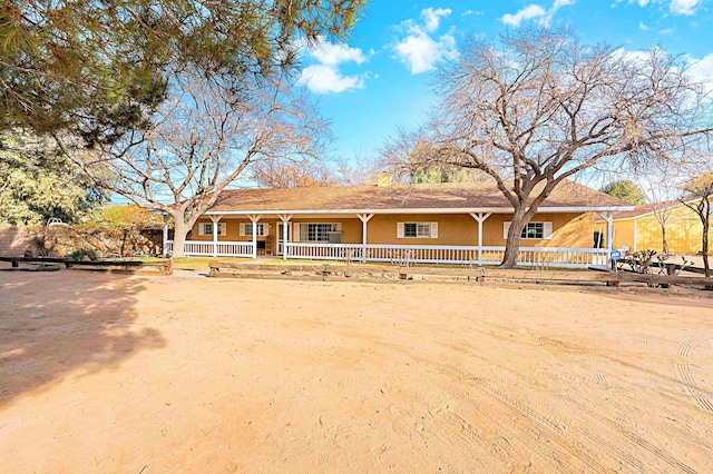 40836 W 36th St, Palmdale, CA 93551 - single story home with a porch and stucco siding