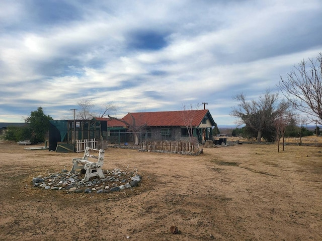 view of yard