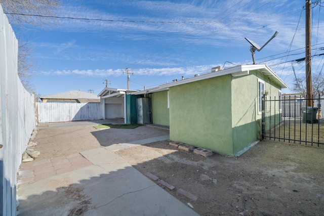 rear view of house with a patio area