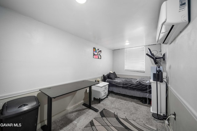 43432 Bale Ct, Lancaster, CA 93535 - bedroom with a wall unit AC and carpet flooring