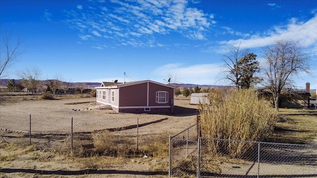 view of side of home