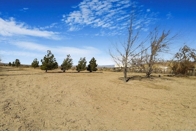 view of nature featuring a rural view