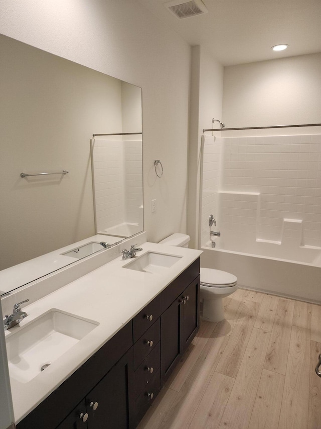 3704 Santa Ynez Ct, Rosamond, CA 93560 - kitchen featuring visible vents, a sink, a wealth of natural light, and open floor plan