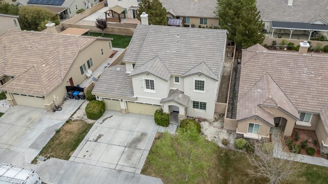 44838 Lotus Ct, Lancaster, CA 93536 - birds eye view of property with a residential view