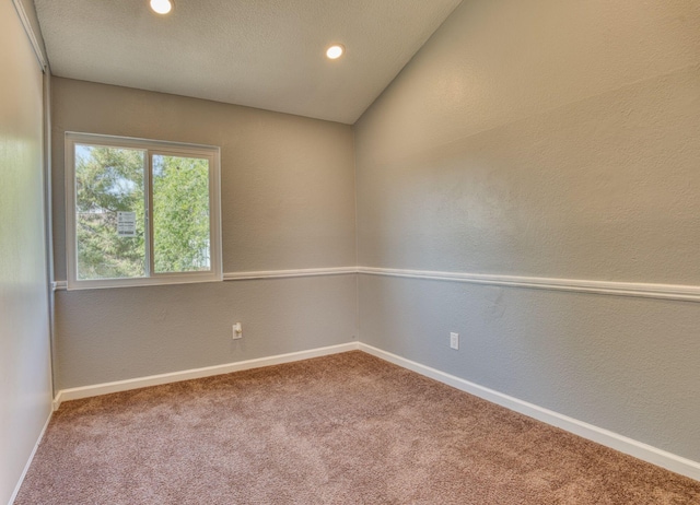 1236 Marion Ave, Lancaster, CA 93535 - empty room featuring carpet floors, baseboards, and recessed lighting