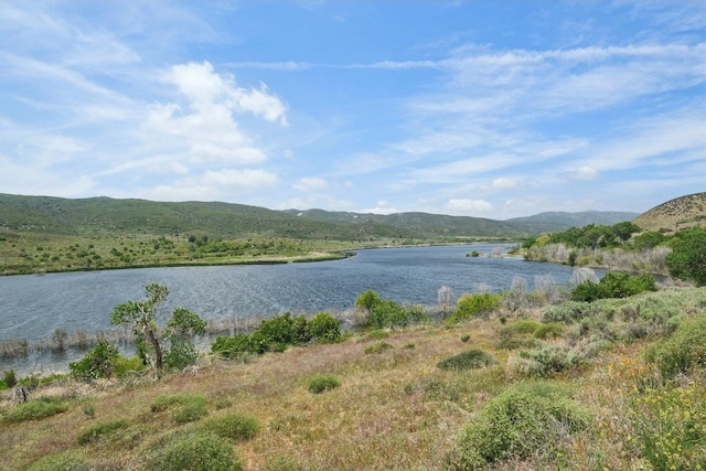 18133 Ellstree Dr, Lake Hughes, CA 93532 - water view with mountains