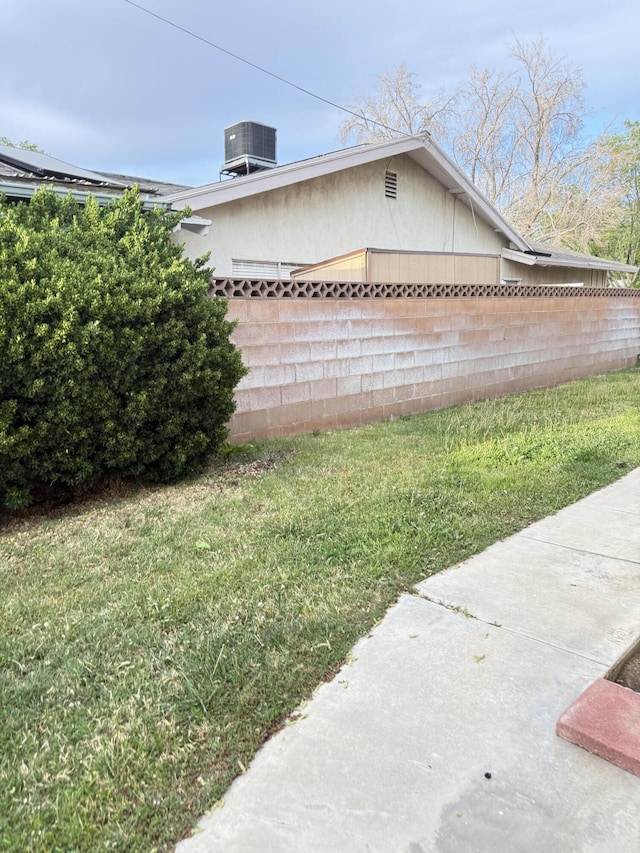 43861 W Elm Ave, Lancaster, CA 93534 - view of home's exterior with central air condition unit