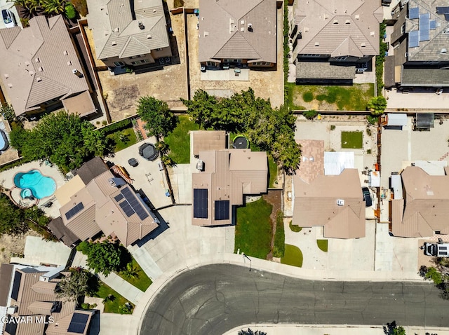 1324 Windermere Ct, Palmdale, CA 93551 - aerial perspective of suburban area with a pool