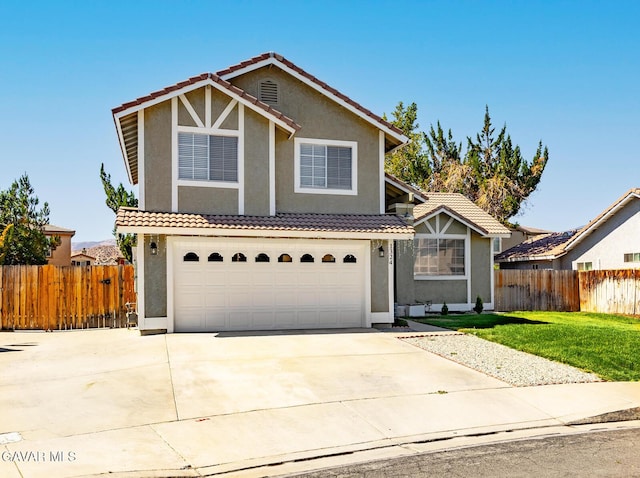 1324 Windermere Ct, Palmdale, CA 93551 - traditional-style home featuring stucco siding, a tile roof, driveway, and an attached garage