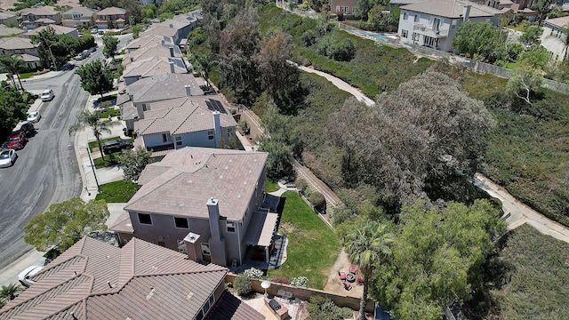 28097 Promontory Ln, Valencia, CA 91354 - aerial view of property and surrounding area with nearby suburban area