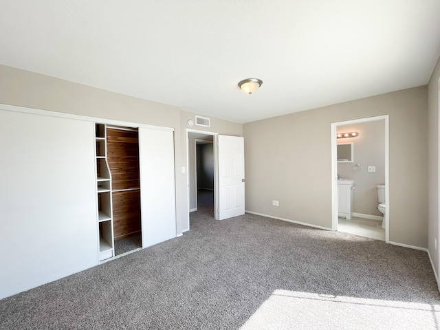 429 Peg St, Ridgecrest, CA 93555 - unfurnished bedroom with carpet, ensuite bath, and a closet