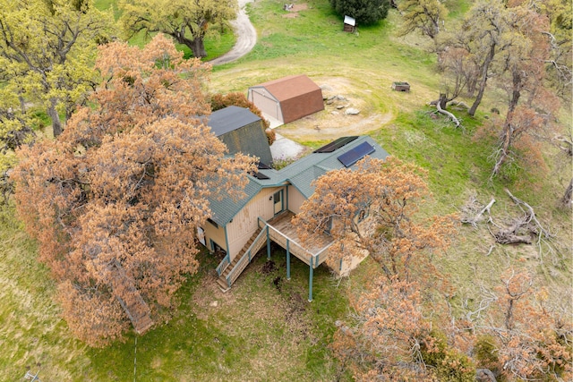 drone / aerial view