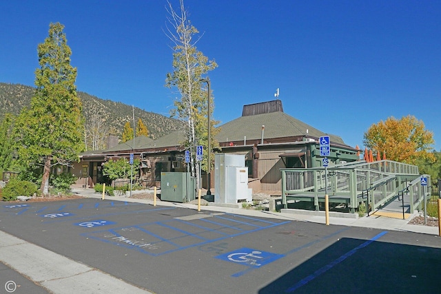 view of property with a mountain view