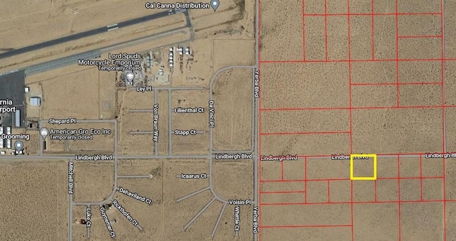 Lindberg Blvd, California City CA, 93505 land for sale