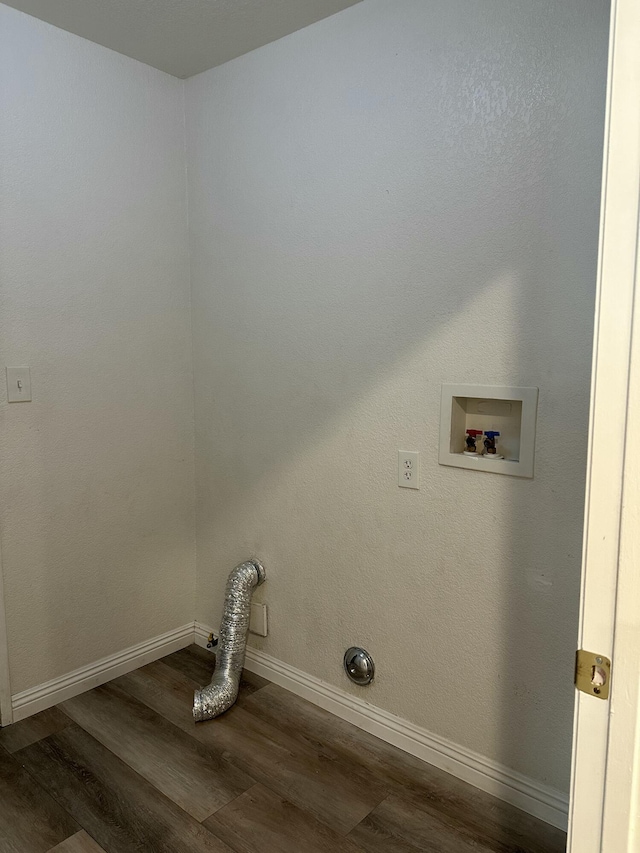 45559 Robinson Dr, Lancaster, CA 93535 - washroom featuring wood finished floors and washer hookup