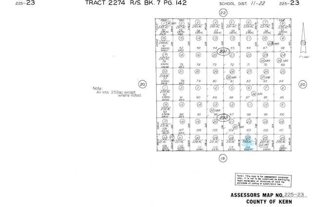 Redwood Blvd, California City CA, 93501 land for sale