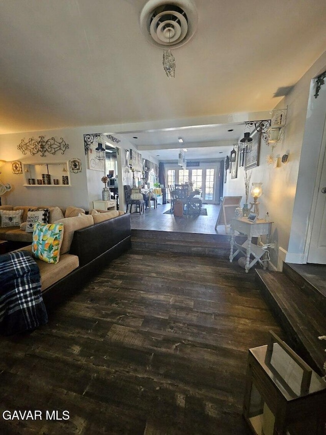 1283 W Lancaster Blvd, Lancaster, CA 93534 - living area featuring wood finished floors