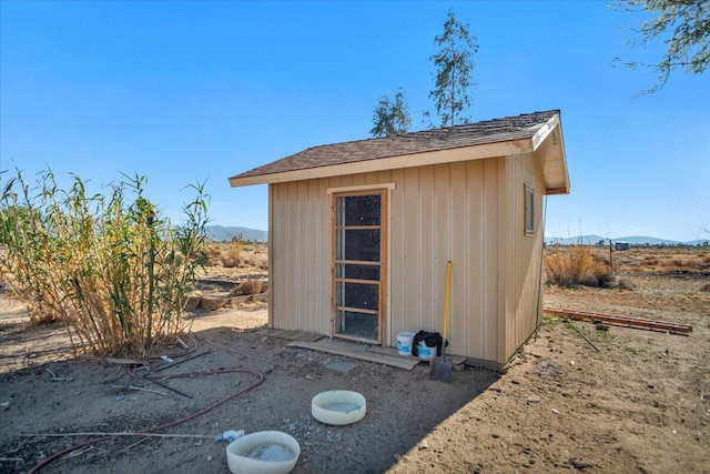 39441 E 140th St, Palmdale, CA 93591 - view of shed with a mountain view