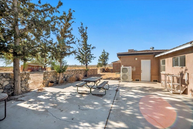39441 E 140th St, Palmdale, CA 93591 - view of patio / terrace featuring ac unit