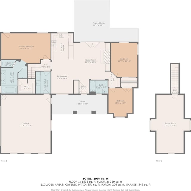 24281 Jacaranda Dr, Tehachapi, CA 93561 - floor plan