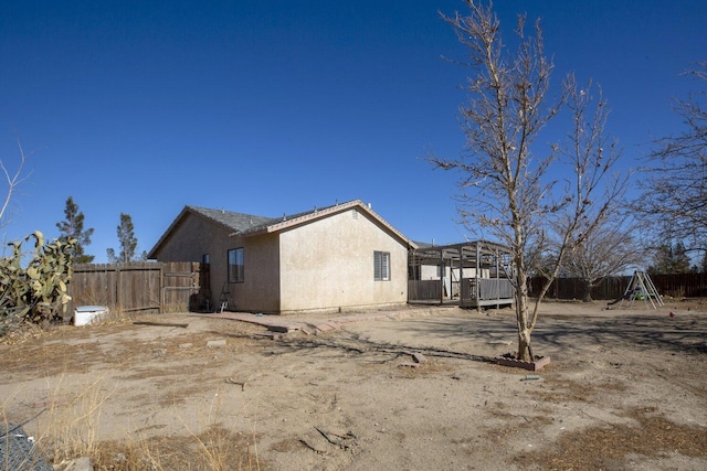 view of home's exterior